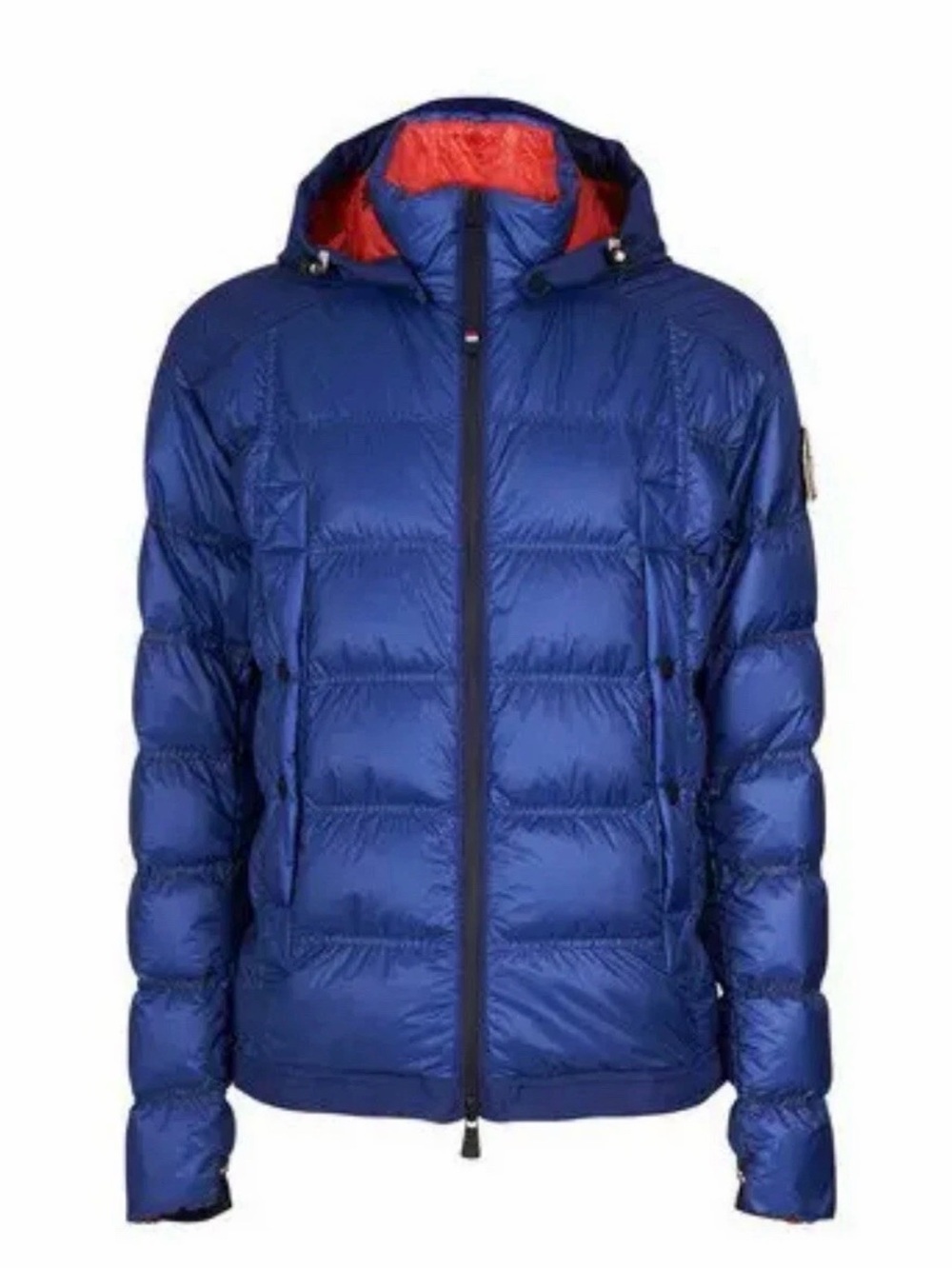 Moncler Men’s Size 4 GIUBBOTTO GIMILLAN BOMBER Royal Blue & Red